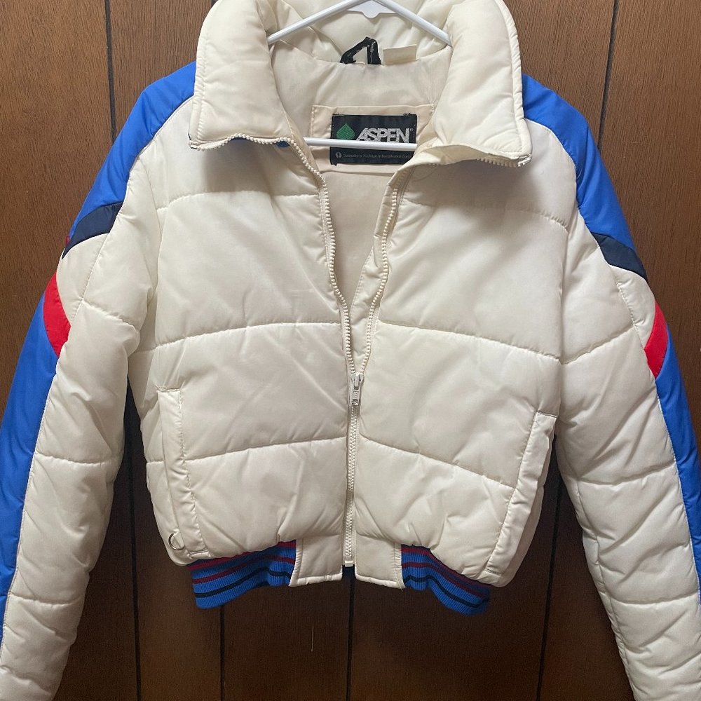 Aspen Retro 70's Puffer Ski Jacket